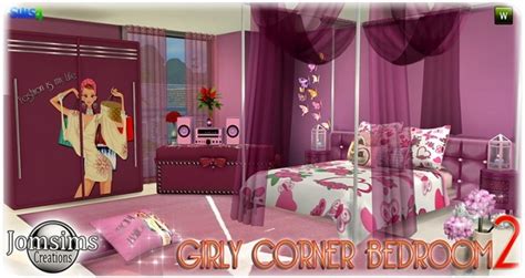 Girly Corner Bedroom 2 At Jomsims Creations Sims 4 Updates