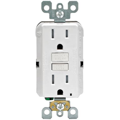 Outlets can be gfci and breakers can be gfci, but as far as plugs go for common home electric (at least in the us) there is just 2 prong (ungrounded) this causes the gfci to trip although it would be totally fine for a standard outlet. Leviton 15 Amp 125-Volt Duplex SmarTest Self-Test ...