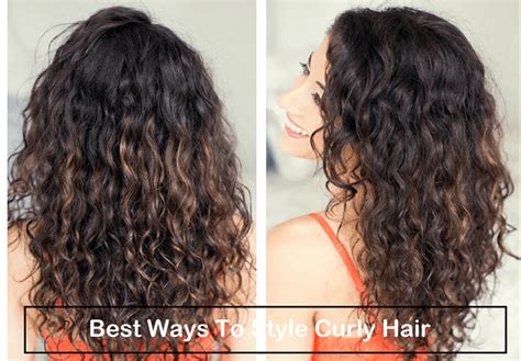 The Best Ways To Style Curly Hair Meetrv