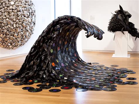 Second Hand Artists Turn Trash To Treasure Recycled Art Sculpture