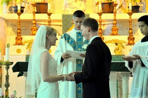 A Catholic Wedding And Reception Catholic Wife Catholic Life