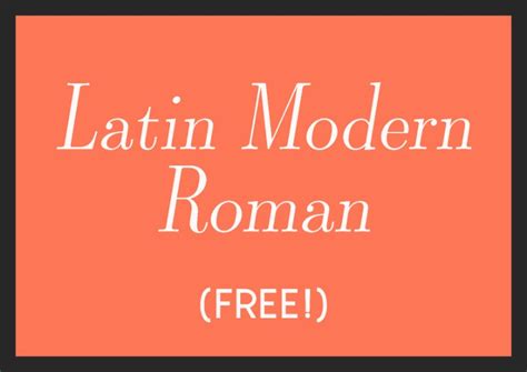 Latin modern roman is available as opentype or truetype. The 10 Most Beautiful Italics Fonts | InDesign Skills