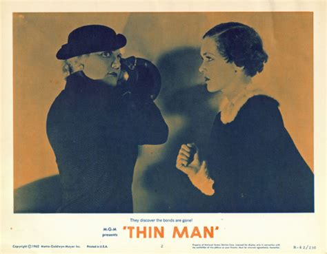 The Thin Man 1934 Lobby Cards