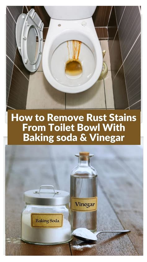 The Easiest Way To Remove Rust Stains From The Toilet Bowl With Baking