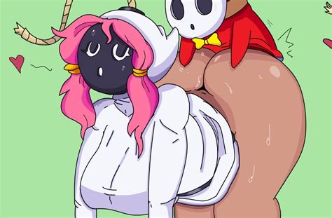 Rule 34 Buttjob Femdom Huge Butt Nintendo Shy Bomb Shy Guy Super