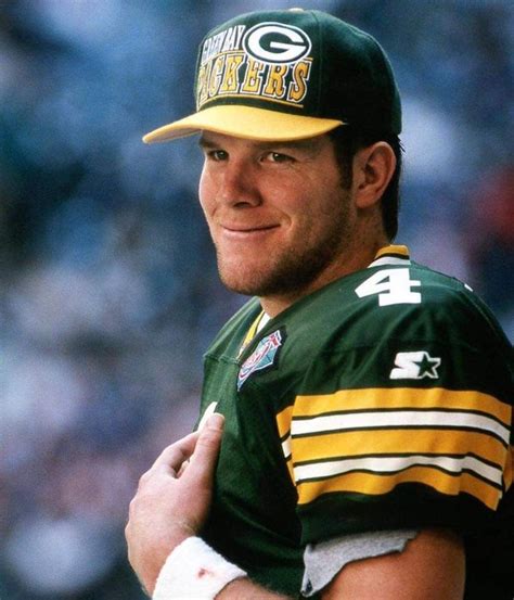 Young Brett Favre In Dallas Mid 90s Green Bay Packers Football