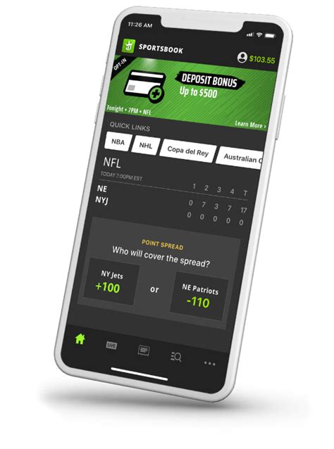 The mobile site has a simple layout, making it easy to navigate, so it will be a great. DraftKings Mobile Sportsbook | New Hampshire Lottery