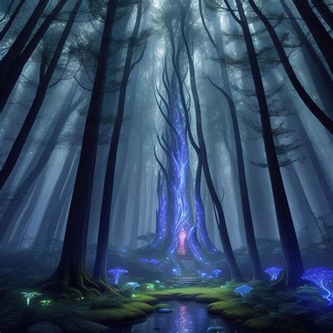 Premium Ai Image Enchanted Forest