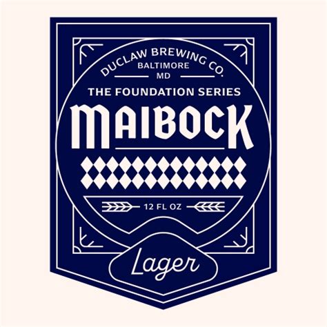Duclaw Foundations Maibock Duclaw Brewing Company Untappd