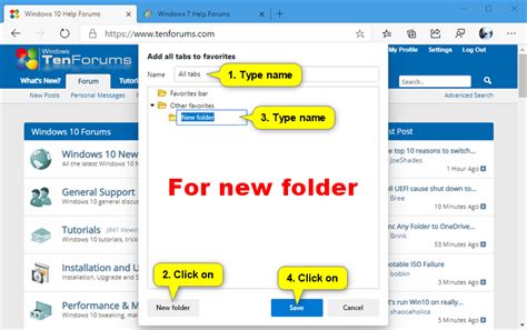 How To Add A Site To Favorites In Microsoft Edge Chromium Tutorials