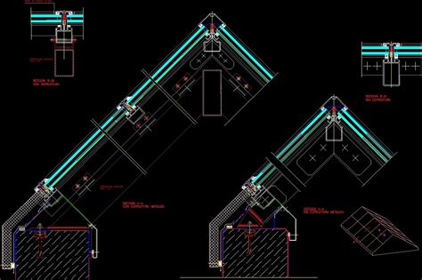 Gabled Skylight Dwg Section For Autocad Designs Cad