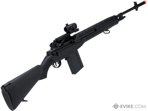 Cyma Full Size M14 Airsoft Aeg Rifle Package Black Standard