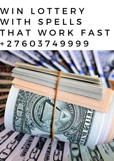 But the people who once get addict of lottery spell never let it go is become harder, no matter what they are winning it or not but once if they get. Lottery Spells That Really Work - Spells to Win the Mega ...
