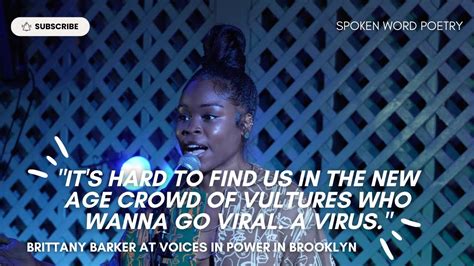 Brittany Barker - "On Ethics" @ Voices In Power | Spoken Word Poetry