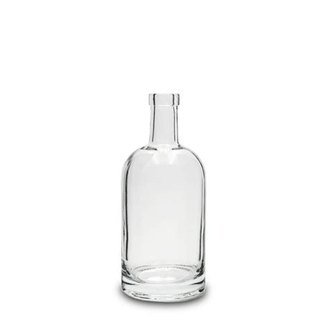 500 Ml Clear Glass Polo Bottle With Bar Top Clear Glass Nordic Liquor
