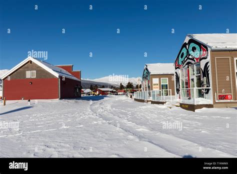 Carcross Commons Yukon Canada Stock Photo Alamy