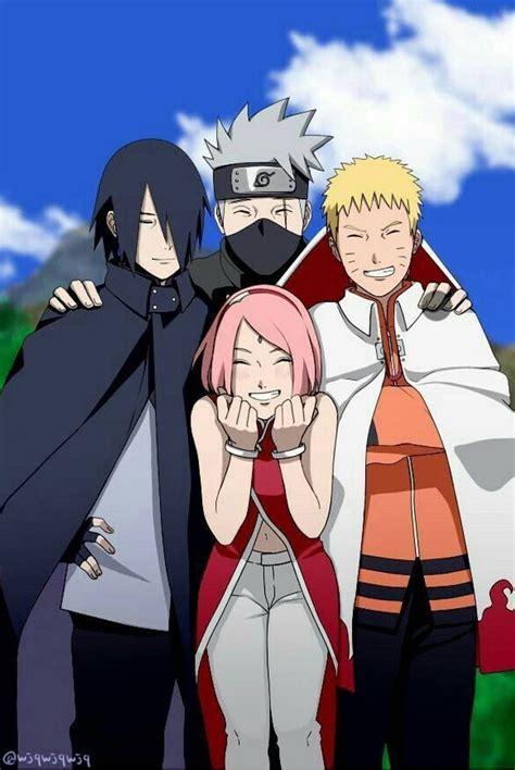 P Free Download Naruto Team Naruto Sasuke Sakura Naruto Shippuden Anime Naruto