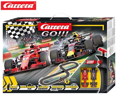Carrera Go Race To Win Formula 1 Slot Car Set Au