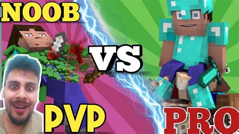 Noob Vs Pro Pvp In Minecraft Part 1 L Epic Showdown You Wont Believe