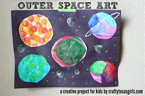 Outer Space Art For Kids