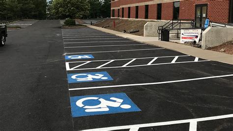 Parking Lot Striping And Ada Compliance Project G Force™ Central Texas