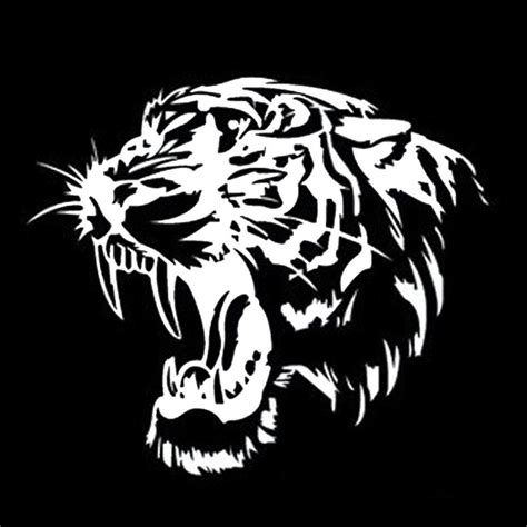 Ilustrasi Logo Kepala Harimau Keren Gambar Kepala Harimau Dengan