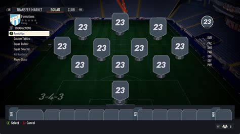 The Best Fifa 23 Formations For Career And Ultimate Team