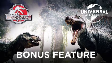 Jurassic Park Iii The Dinosaurs Of Jurassic Park Bonus Feature