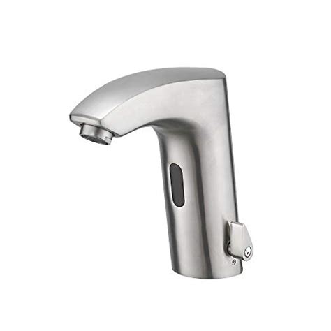 Excellent for commercial & household purposes alike as they assist in water saving. Automatic Sensor Touchless Bathroom Sink Faucet with ...