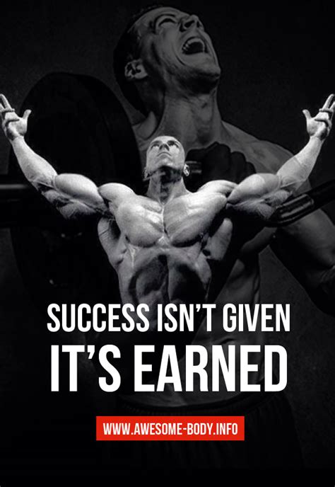 Bodybuilding Success Quotes Quotesgram