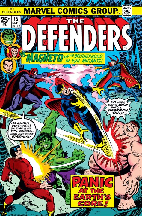 Defenders 1972 15 Comic Issues Marvel