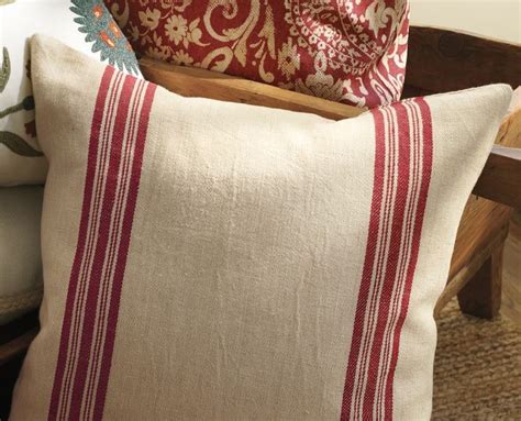 Earn 10% back in rewards when you use your pottery barn credit card1 learn more >. Remodelaholic | DIY Vintage Grain Sack No-Sew Pillow Cover; Monthly Contributor Project