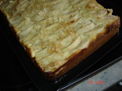 Schwedischer Apfelkuchen vom Blech Rezept