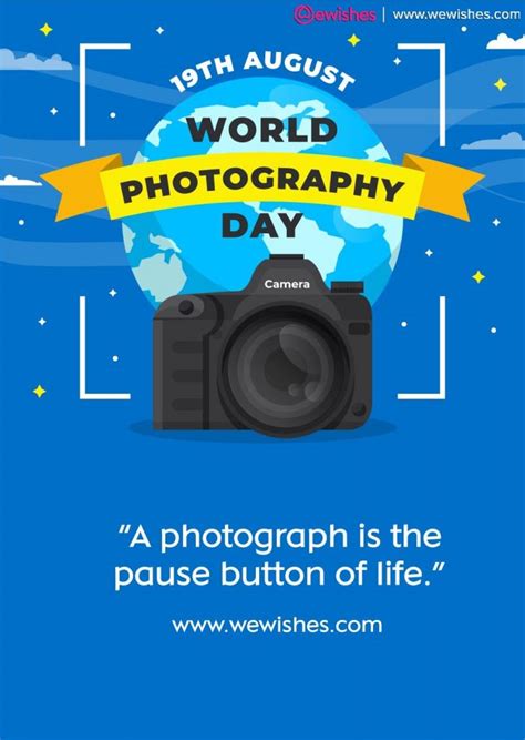 World Photography Day 2023 Quotes Images Status Posters Messages