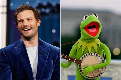 Watch Jamie Dornan Sing Rainbow Connection In Kermit The Frog Voice