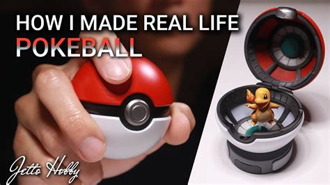 How I Made Real Life Pokeball Fully Custom Designed For 3d Printing