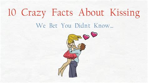 Top10 Crazy Facts About Kissing We Bet You Didnt Know Youtube