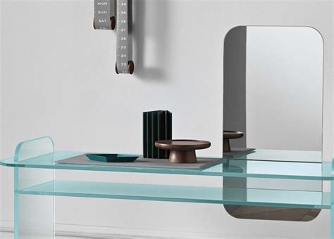 Tonelli Opalina Glass Desk Glass Desks Home Office Desks