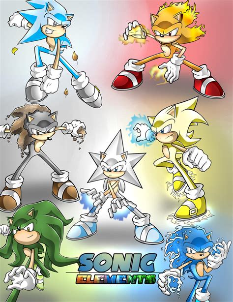 Elemental Sonic By Super Sawnyc128 On Deviantart