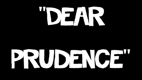 Dear Prudence Beatles Cover Pauper Hill Youtube