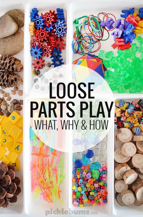The parts you lose : Tiny Treasures - Loose Parts Play - Picklebums