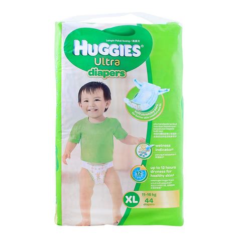 Buy Huggies Ultra Diapers Xl 11 16 Kg 44 Pack Online At Special