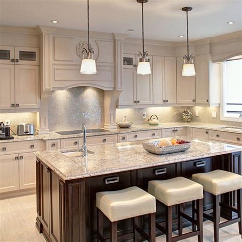 Kitchen cabinet remodeling could save time and money if you plan well to your project. elegant off white kitchen cabinets design ideas with ...