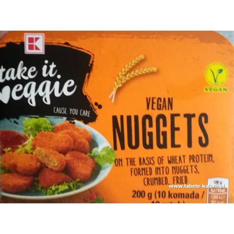 Vegane nuggets, perfekt als fingerfood. Vegan nuggets - Take it Veggie - kalorie, wartości ...