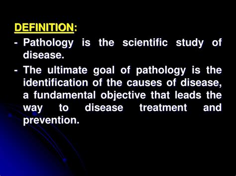 Ppt Introduction To Pathology Powerpoint Presentation Free Download