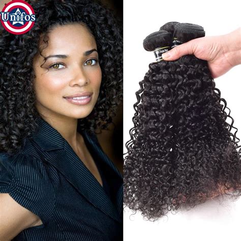 Brazilian Jerry Curl Virgin Hair 3 Bundles Real Human Hair Extensions Brazilian Curly Virgin