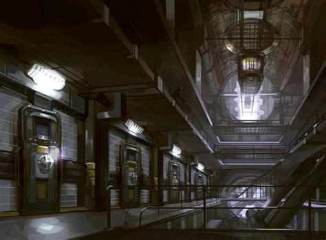 Fantasy Concept Art Sci Fi Prison Post Apocalyptic City