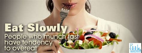 #Eat slowly-People who munch fast have tendency to overeat. For ...