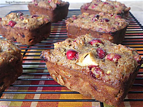 Learn the best and worst options while brushing up on your nutritional with or without diabetes, bread loves to taunt you and your waistline. Petite Cranberry Apple Breads: Low Sugar & Diabetic Friendly