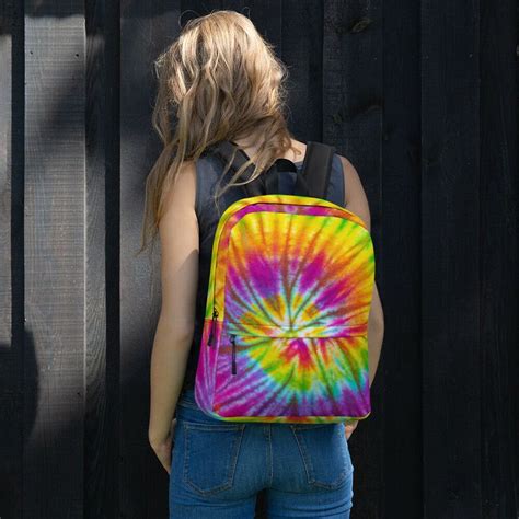 Rainbow Tie Dye Backpack Medium Size Ebay Diy Tie Dye Techniques